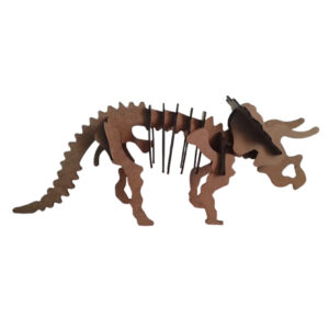 Quebra Cabeça 3D de Dinossauro para Montar