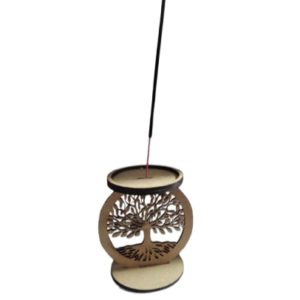 Porta Incenso de Árvore da Vida